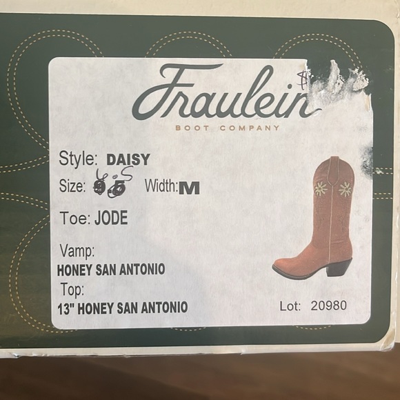 Fraulein Boot Company Daisy Cowboy Boots - Picture 7 of 16